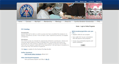 Desktop Screenshot of ce.academygportho.com